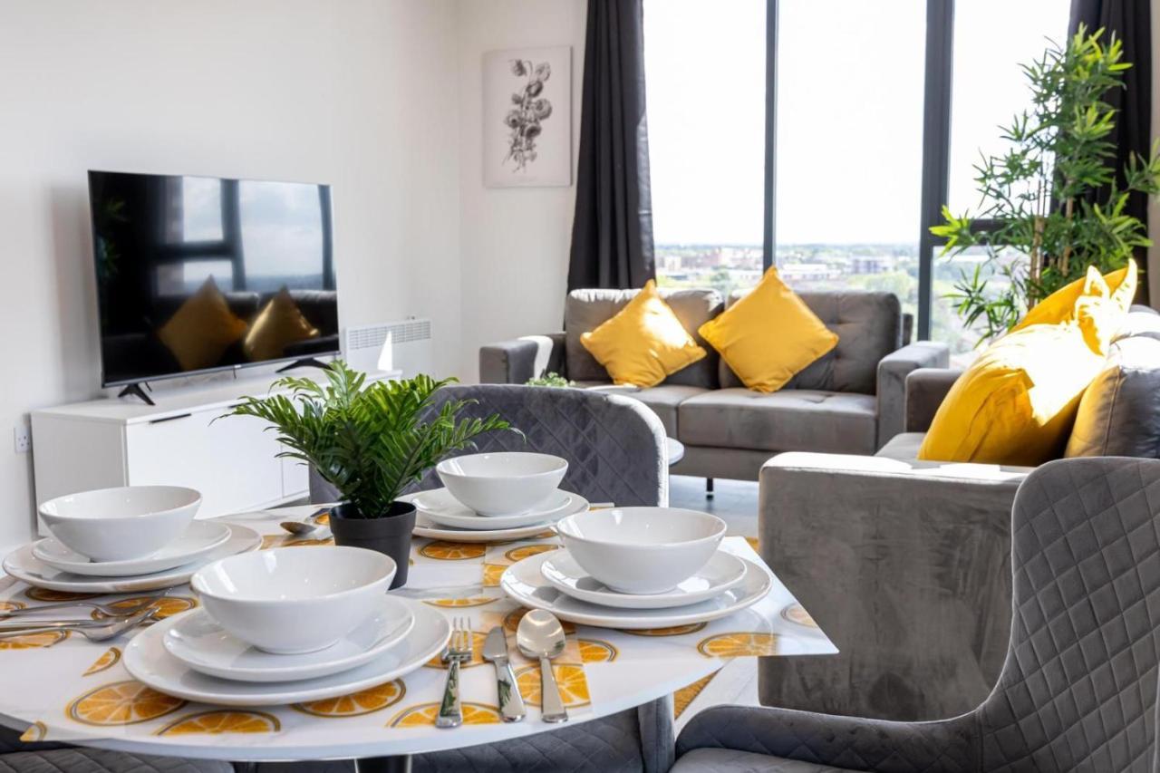 Contemporary 3 Bedrooms Apartment Manchester City Kültér fotó